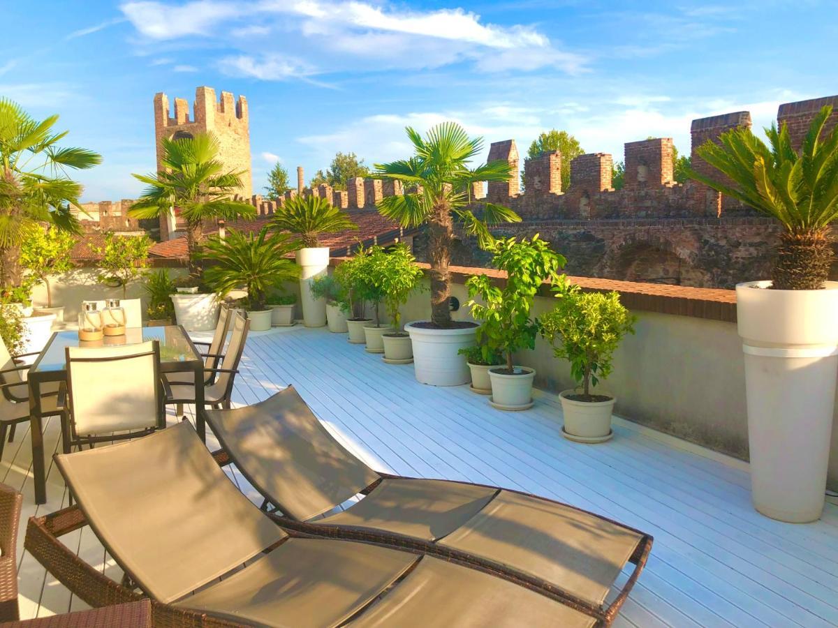 Apartmán Ca' Del Sole - Attico Panoramico In Centro Storico Montagnana  Exteriér fotografie