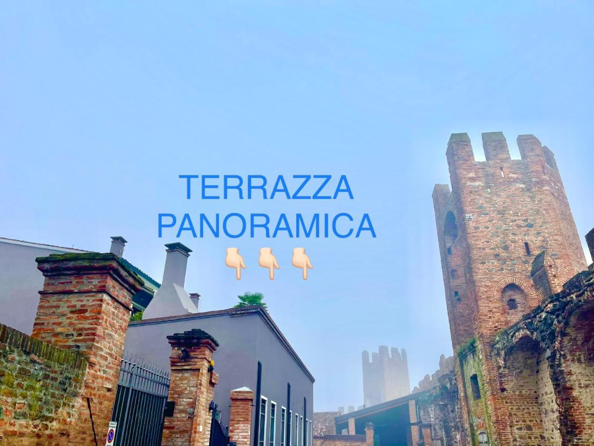 Apartmán Ca' Del Sole - Attico Panoramico In Centro Storico Montagnana  Exteriér fotografie